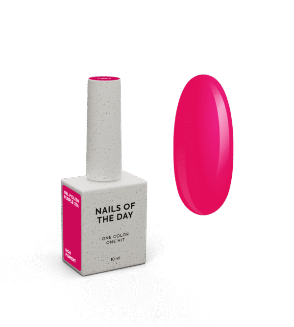 NOTD_Purple 214 gel polish_Product card NAILSOFTHEDAY Let's special Purple-213 10ml