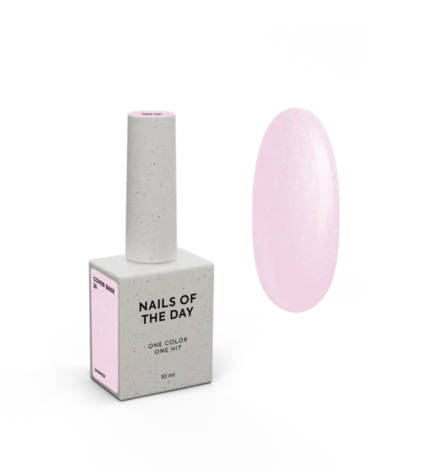 NAILSOFTHEDAY Cover base shimmer 26 10ml