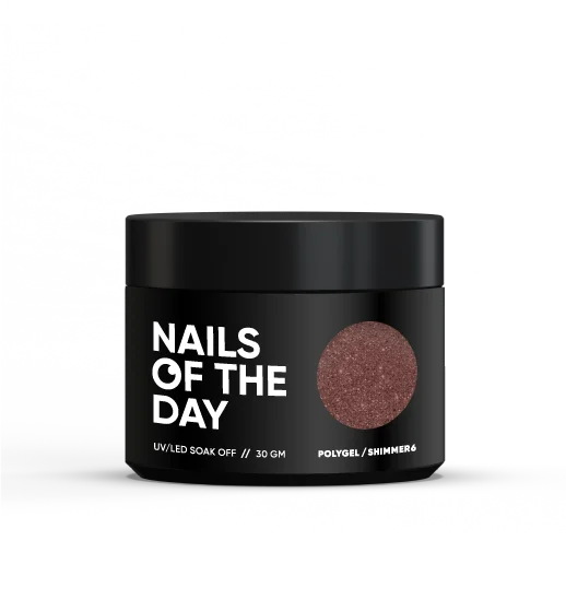 NAILSOFTHEDAY Polygel shimmer 6 30ml