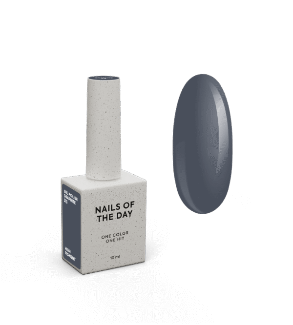 NOTD_Graphite 313 gel polish_Product card NAILSOFTHEDAY Let's special Graphite 10ml