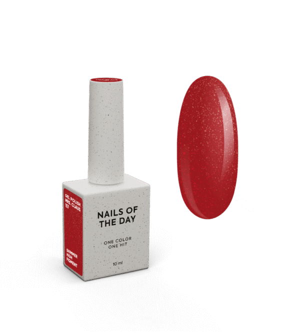NOTD_Mrs. Claus 157 gel polish_Product card NAILSOFTHEDAY Let's special Mrs. Claus 10ml