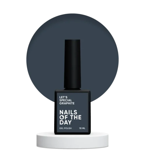 NAILSOFTHEDAY Let's special Graphite 10ml