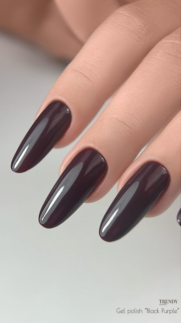 Trendy nails BLACK PURPLE 8ML