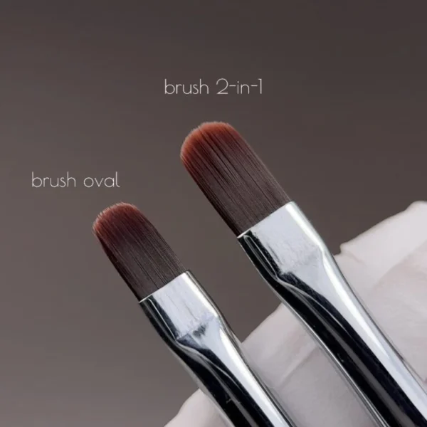 NAILSOFTHEDAY Čopič Oval 9mm