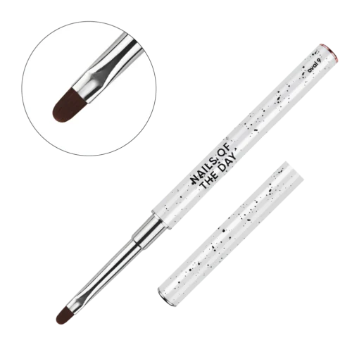 NAILSOFTHEDAY Čopič Oval 9mm