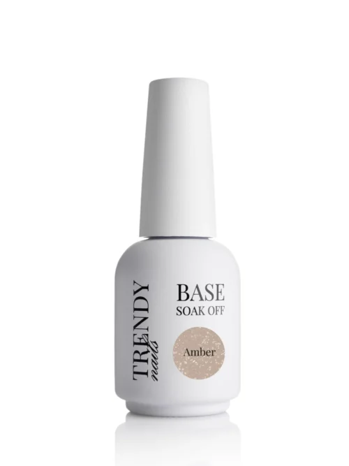 TRENDY NAILS Crystal glow base AMBER 15ml