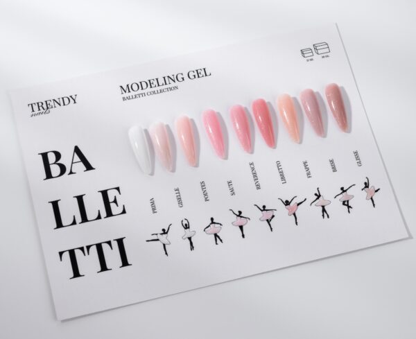Trendy nails Modeling gel FRAPPE 15ml