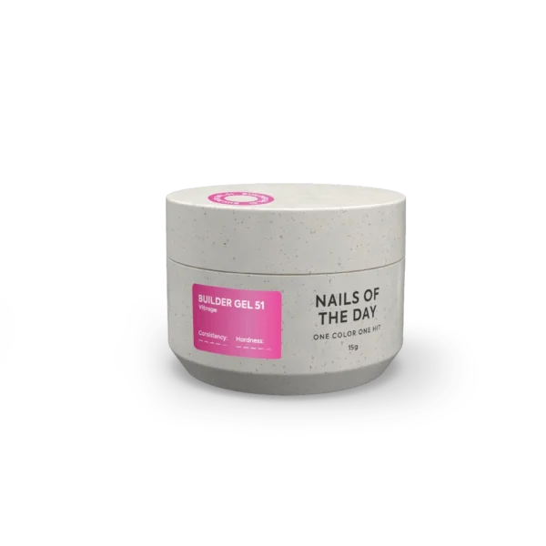 NAILSOFTHEDAY Builder gel VITRAGE 51 15ml