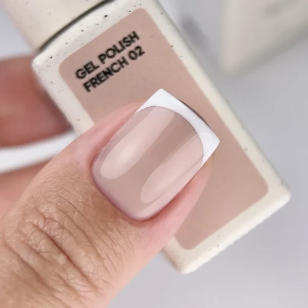 NAILSOFTHEDAY Gel Polish French WHITE 002 10ml
