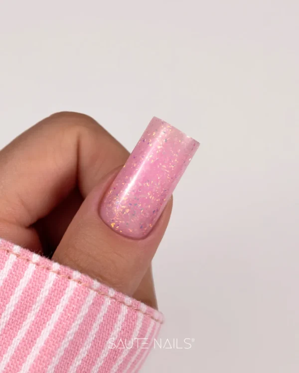 EASY LEAVELING SHINY ROSE SAUTE NAILS Easy Leveling Pro SHINY ROSE
