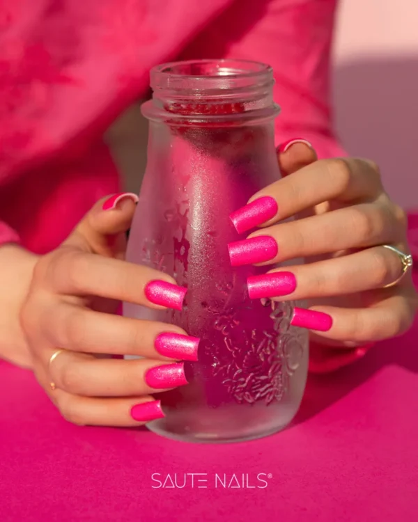 JUICY BERRY GEL LAK SAUTE NAILS Fruit crush JUICY BERRY 8ml