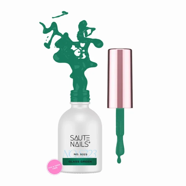 glass green SAUTE NAILS Glass GREEN 8ml