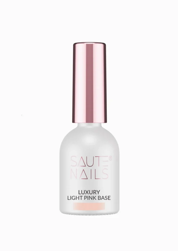 light pink7 SAUTE NAILS Luxury Light Pink Base 8ml