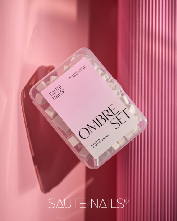 ombre_set_1 SAUTE NAILS Ombre set- držalo + 100 kosov gobic