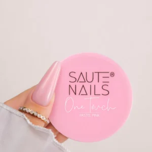 one touch pastel pink NAILSOFTHEDAY Cover base 33 potal 10ml