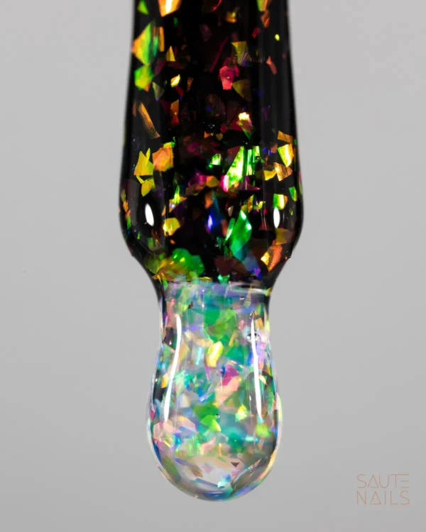 SAUTE NAILS Holo Flakes Top no wipe 8ml