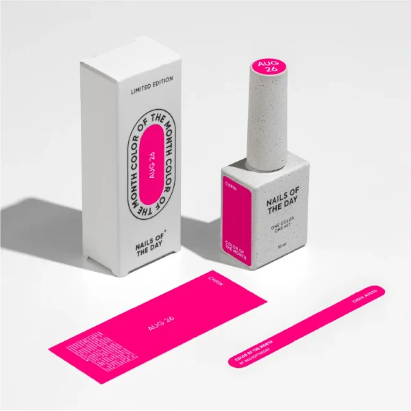 NAILSOFTHEDAY Let's special Color of the month AUGUST 2026 CHRIN 10ml