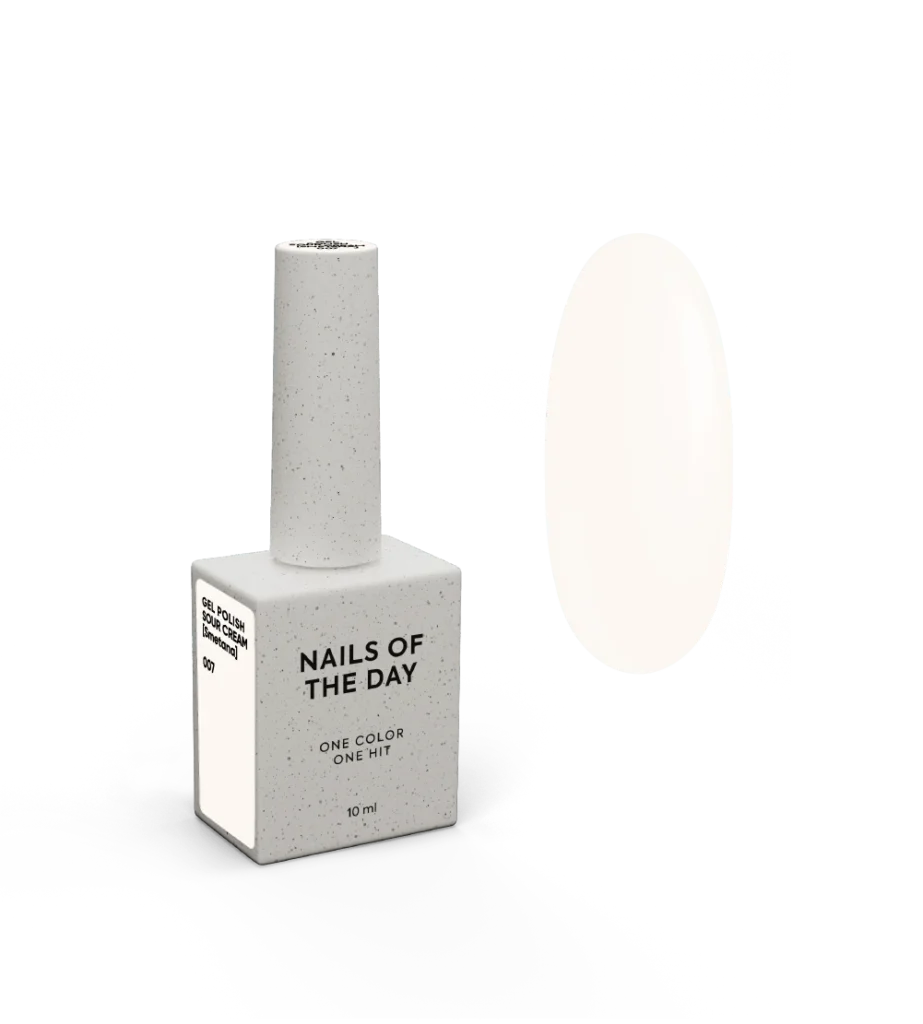 NAILSOFTHEDAY Let's special SOUR CREAM 10ml - Borsch kolekcija