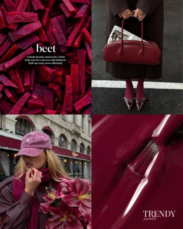 Trendy nails BEET Gel polish 5ml