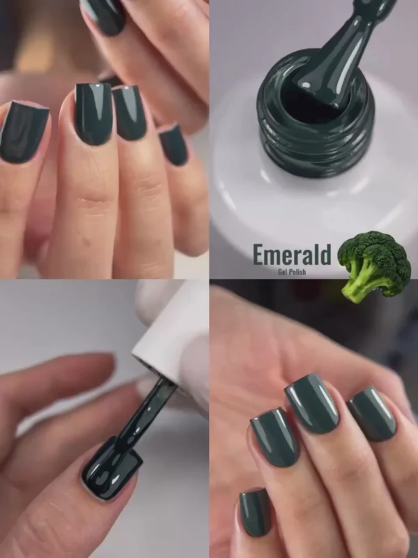 EMERALD POLISH Trendy nails EMERALD Gel polish 5ml
