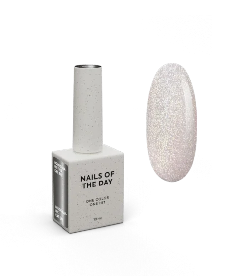NAILSOFTHEDAY Holographic Top Cat eye 10ml