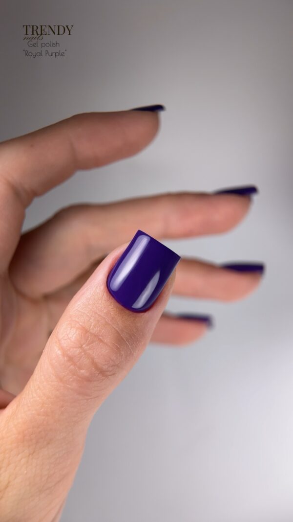 Processed with MOLDIV Trendy nails ROYAL PURPLE Gel polish 5ml