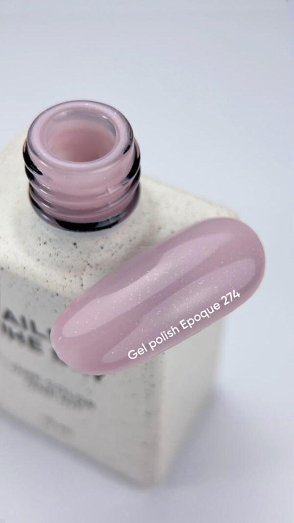 Photo_Gel Polish_Epoque-274 NAILSOFTHEDAY Let's special Epoque KOLEKCIJA OLD ROSE 10ml