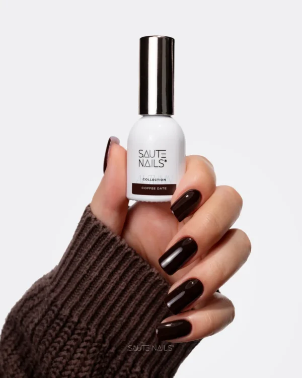 coffe SAUTE NAILS Jesenska kolekcija AUTUMN SOCIETY 6x8ml