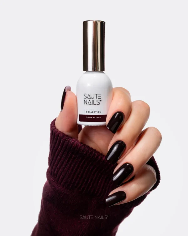 dark SAUTE NAILS Jesenska kolekcija AUTUMN SOCIETY 6x8ml